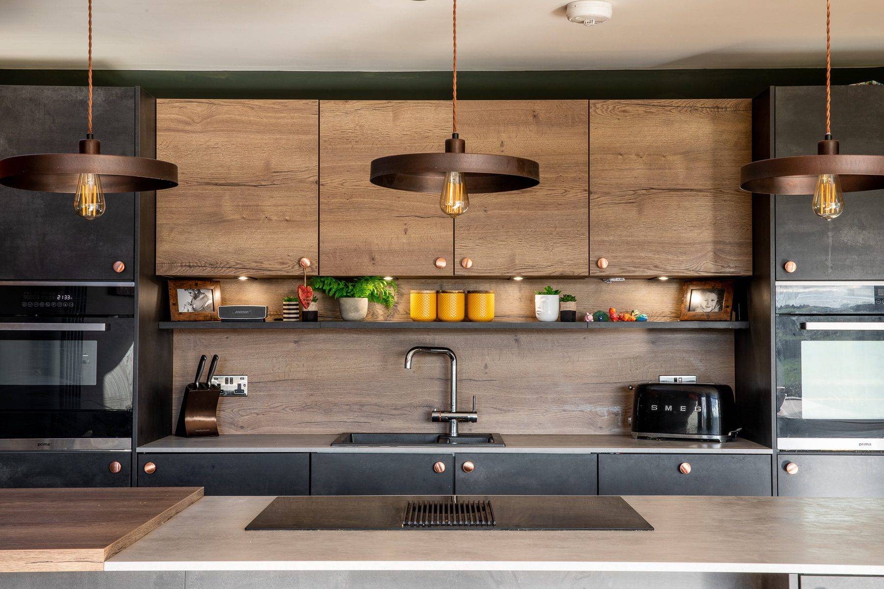 Dark Matt And Wood Kitchen1 | Classique Kitchens, Carlisle