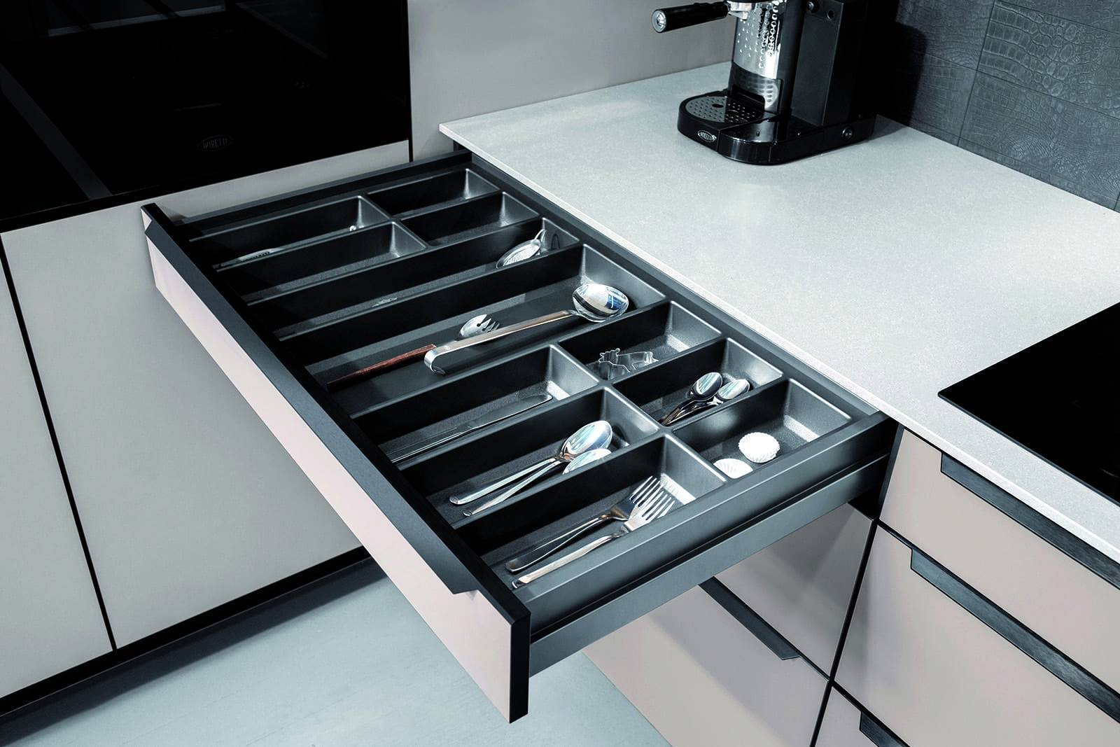 Rotpunkt Kitchen Storage | Net Kitchens, Walthamstow