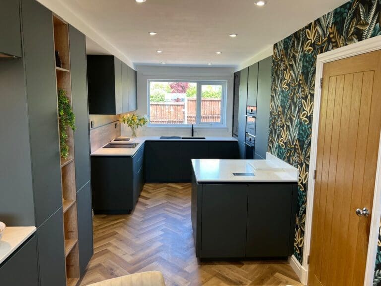 Small Peninsula Kitchen