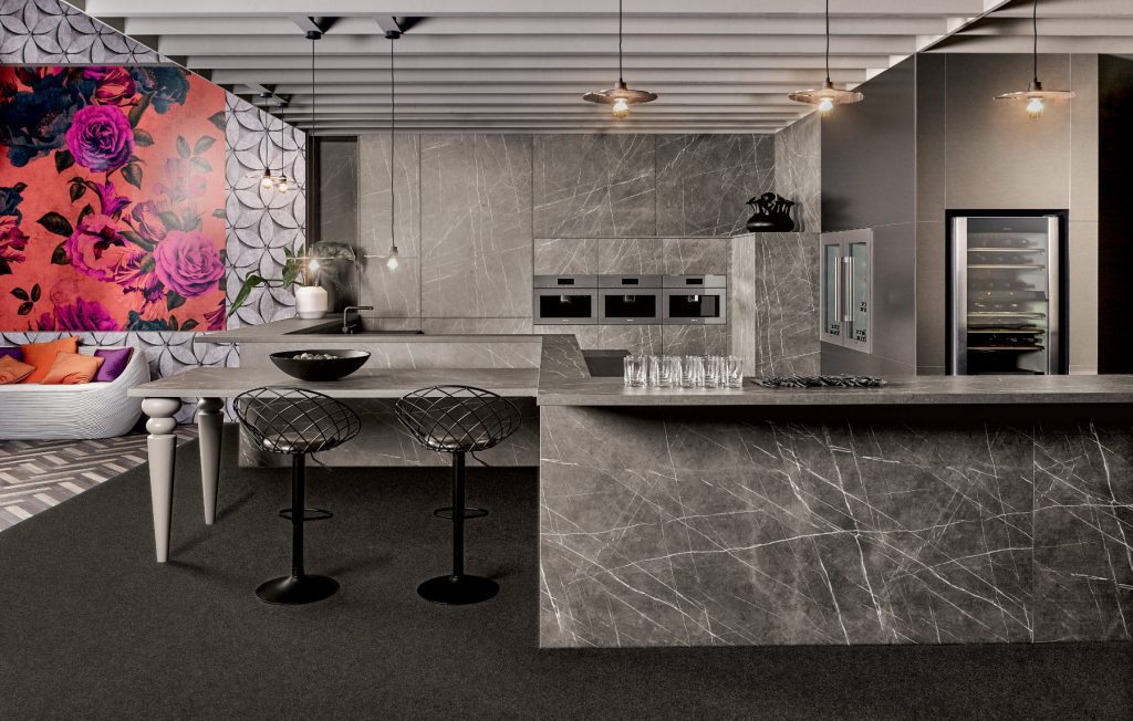 Kh Kitchens Grey Ceramic Kitchen | Colour House Interiors, Caterham
